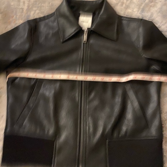 RW&CO. Black Leather Jacket - Picture 6 of 6